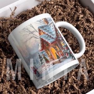 Karácsonyi bögre - Karácsonyi dísz, Otthon & Életmód, Konyhafelszerelés, tálalás, Tálalás, Bögre & Csésze, Kerámia, MESKA