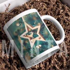 Karácsonyi bögre - Karácsonyi dísz - Meska.hu