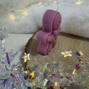 Karácsonyi Mézeskalács Gyertya - Magenta/Pink - otthon & életmód - gyertya, illat, aroma - gyertya - Meska.hu