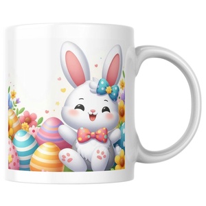 Cuki Nyuszis Húsvéti Bögre, Otthon & Életmód, Konyhafelszerelés, tálalás, Tálalás, Bögre & Csésze, , MESKA