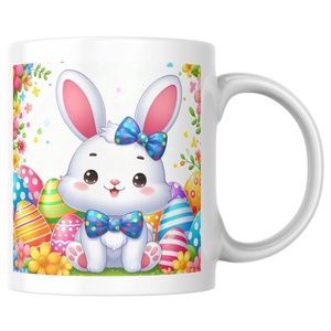 Cuki Nyuszis Húsvéti Bögre, Otthon & Életmód, Konyhafelszerelés, tálalás, Tálalás, Bögre & Csésze, , MESKA