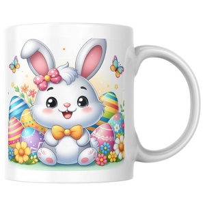 Cuki Nyuszis Húsvéti Bögre, Otthon & Életmód, Konyhafelszerelés, tálalás, Tálalás, Bögre & Csésze, , MESKA