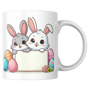 Egyedi névvel ellátott húsvéti nyuszis bögre - otthon & életmód - konyhafelszerelés, tálalás - tálalás - bögre & csésze - Meska.hu