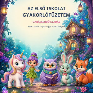 Az első iskolai gyakorlófüzetem, munkafüzetem  � Varázserdő kiadás, Játék & Sport, Készségfejlesztő és Logikai játék, Oktató játékok, Fotó, grafika, rajz, illusztráció, MESKA