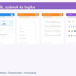 Az első iskolai gyakorlófüzetem, munkafüzetem � Űrkaland - játék & sport - készségfejlesztő és logikai játék - logikai játékok - Meska.hu