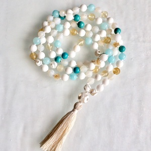 Energy 108 szemes női ásvány mala nyaklánc - ékszer - nyaklánc - bogyós nyaklánc - Meska.hu