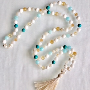 Energy 108 szemes női ásvány mala nyaklánc - ékszer - nyaklánc - bogyós nyaklánc - Meska.hu