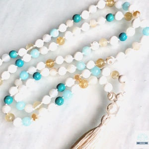 Energy 108 szemes női ásvány mala nyaklánc - Meska.hu