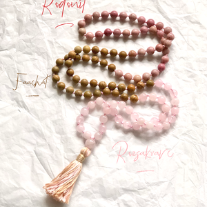 Love női 108 szemes ásvány nyaklánc  - ékszer - nyaklánc - bogyós nyaklánc - Meska.hu