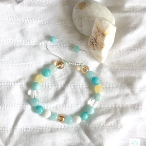 Energy női ásvány karkötő - ékszer - karkötő - gyöngyös karkötő - Meska.hu