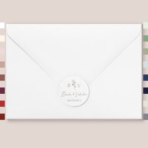 Esküvői logózott címke, Boróka - esküvő - meghívó & kártya - meghívó - Meska.hu