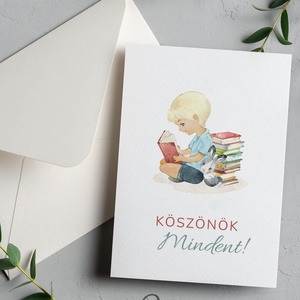 Köszönőajándék óvónéniknek, dadusoknak, ballagásra búcsúajándék, ajándékkísérő, Otthon & Életmód, Papír, írószer, Képeslap, üdvözlőlap, Ajándékozás kellékei, Fotó, grafika, rajz, illusztráció, Papírművészet, MESKA