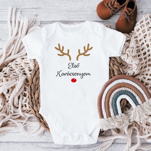 Baba body, első karácsony, ajándék, Rudolf - ruha & divat - babaruha & gyerekruha - body - Meska.hu Baba body, első karácsony, ajándék, Rudolf - ruha & divat - babaruha & gyerekruha - body - Meska.hu