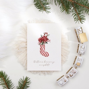 Ornament karácsonyi képeslap, üdvözlőlap, ajándékkísérő szett 3 db - karácsony - karácsonyi ajándékozás - karácsonyi képeslap, üdvözlőlap, ajándékkísérő - Meska.hu