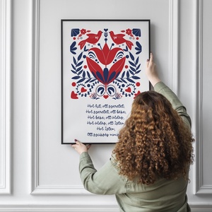 Házi áldás, házavató poszter, lakásavató kép, népi motívumos nászajándék - otthon & életmód - dekoráció - kép & falikép - poszter - Meska.hu Házi áldás, házavató poszter, lakásavató kép, népi motívumos nászajándék - otthon & életmód - dekoráció - kép & falikép - poszter - Meska.hu