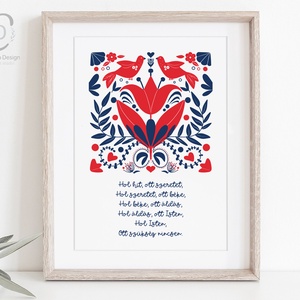 Házi áldás, házavató poszter, lakásavató kép, népi motívumos nászajándék - otthon & életmód - dekoráció - kép & falikép - poszter - Meska.hu Házi áldás, házavató poszter, lakásavató kép, népi motívumos nászajándék - otthon & életmód - dekoráció - kép & falikép - poszter - Meska.hu