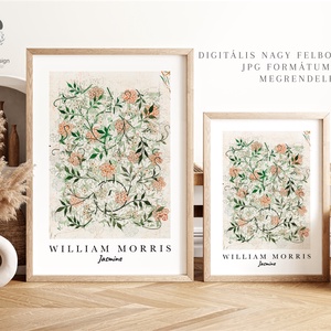 William Morris Jasmine plakát, tavaszi falikép, tapétaterv poszter - otthon & életmód - dekoráció - kép & falikép - plakát - Meska.hu