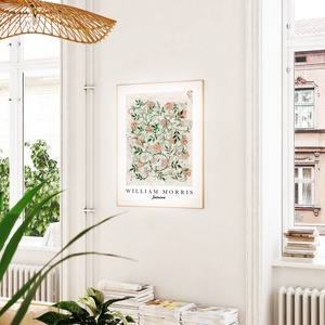 William Morris Jasmine plakát, tavaszi falikép, tapétaterv poszter - otthon & életmód - dekoráció - kép & falikép - plakát - Meska.hu