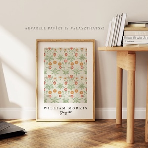 William Morris Daisy plakát, tavaszi falikép, tapétaterv poszter - otthon & életmód - dekoráció - kép & falikép - plakát - Meska.hu