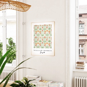 William Morris Daisy plakát, tavaszi falikép, tapétaterv poszter - otthon & életmód - dekoráció - kép & falikép - plakát - Meska.hu