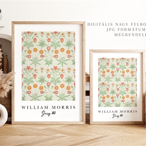 William Morris Daisy plakát, tavaszi falikép, tapétaterv poszter - otthon & életmód - dekoráció - kép & falikép - plakát - Meska.hu