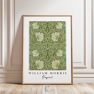 William Morris Pimpernel plakát, tavaszi falikép, tapétaterv poszter, Otthon & Életmód, Dekoráció, Kép & Falikép, Plakát, Fotó, grafika, rajz, illusztráció, Papírművészet, MESKA