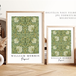William Morris Pimpernel plakát, tavaszi falikép, tapétaterv poszter - otthon & életmód - dekoráció - kép & falikép - plakát - Meska.hu