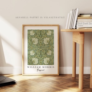 William Morris Pimpernel plakát, tavaszi falikép, tapétaterv poszter - otthon & életmód - dekoráció - kép & falikép - plakát - Meska.hu