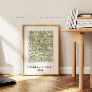 William Morris Willow plakát, tavaszi falikép, tapétaterv poszter - otthon & életmód - dekoráció - kép & falikép - plakát - Meska.hu