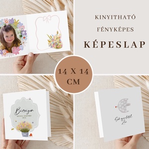 Fényképes képeslap ballagásra, virágos ajándék óvó néniknek, bácsiknak, katicás ajándékkísérő - otthon & életmód - papír, írószer - ajándékozás kellékei - képeslap, üdvözlőlap - Meska.hu