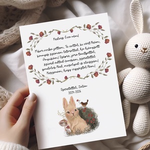 Köszönőajándék óvónéniknek, dadusoknak, ballagásra búcsúajándék, ajándékkísérő, Otthon & Életmód, Papír, írószer, Ajándékozás kellékei, Ajándékkísérő, Fotó, grafika, rajz, illusztráció, Papírművészet, MESKA