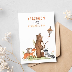 Köszönőajándék óvónéniknek, dadusoknak, ballagásra búcsúajándék, ajándékkísérő - otthon & életmód - papír, írószer - ajándékozás kellékei - ajándékkísérő - Meska.hu
