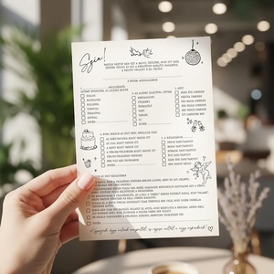 Esküvői vicces emlékkártya, lap, vendégkönyv, ajándékkísérő, kérdőív, köszönőajándék - esküvő - emlék & ajándék - vendégkönyv - Meska.hu