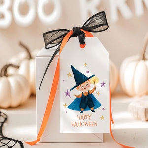 Halloween ajándékkísérő kártyacsomag, Harry Potter ajándékátadó címke szett 4 db - otthon & életmód - dekoráció - halloween - halloweeni meghívó, képeslap, ajándékkísérő - Meska.hu