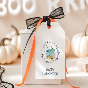 Halloween ajándékkísérő kártyacsomag, ajándékátadó címke szett 5 db - otthon & életmód - dekoráció - halloween - halloweeni meghívó, képeslap, ajándékkísérő - Meska.hu