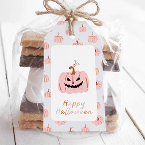 Halloween ajándékkísérő kártyacsomag, ajándékátadó címke szett 5 db - Meska.hu