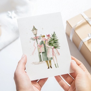 Karácsonyi képeslap, téli üdvözlőlap, ajándékkísérő szett 3 db, Karácsony, Karácsonyi ajándékozás, Karácsonyi képeslap, üdvözlőlap, ajándékkísérő, Fotó, grafika, rajz, illusztráció, Papírművészet, MESKA
