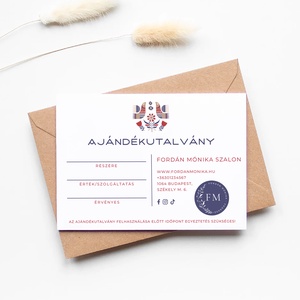 Karácsonyi ajándékutalvány, fodrász, kozmetikus, masszőr, műkörmös, pedikűrös - karácsony - karácsonyi ajándékozás - karácsonyi képeslap, üdvözlőlap, ajándékkísérő - Meska.hu