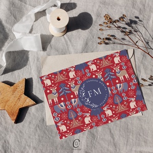 Karácsonyi ajándékutalvány, fodrász, kozmetikus, masszőr, műkörmös, pedikűrös - karácsony - karácsonyi ajándékozás - karácsonyi képeslap, üdvözlőlap, ajándékkísérő - Meska.hu