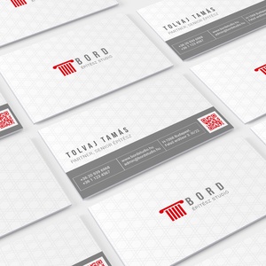 Egyedi névjegy, névjegykártya tervezés QR kóddal, Otthon & Életmód, Papír, írószer, Névjegykártya, Fotó, grafika, rajz, illusztráció, Papírművészet, MESKA