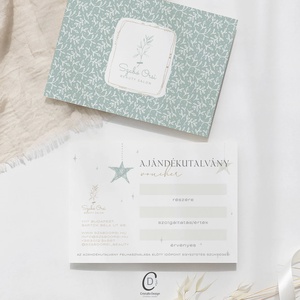 Karácsonyi ajándékutalvány, fodrász, kozmetikus, masszőr, műkörmös, pedikűrös - Meska.hu