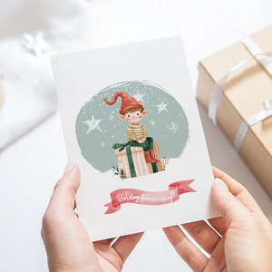 Karácsonyi képeslap, téli üdvözlőlap, ajándékkísérő szett 3 db - karácsony - karácsonyi ajándékozás - karácsonyi képeslap, üdvözlőlap, ajándékkísérő - Meska.hu