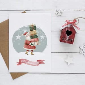 Karácsonyi képeslap, téli üdvözlőlap, ajándékkísérő szett 3 db - karácsony - karácsonyi ajándékozás - karácsonyi képeslap, üdvözlőlap, ajándékkísérő - Meska.hu
