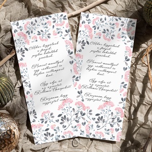 Köszönőajándék óvónéniknek, dadusoknak, karácsonyra köszöntő, verses ajándékkísérő - karácsony - karácsonyi ajándékozás - karácsonyi képeslap, üdvözlőlap, ajándékkísérő - Meska.hu