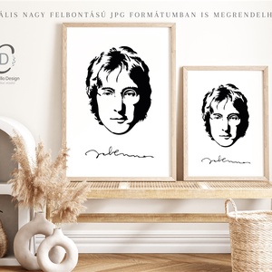 John Lennon poszter, kép, vászonkép, dekoráció - otthon & életmód - dekoráció - kép & falikép - poszter - Meska.hu