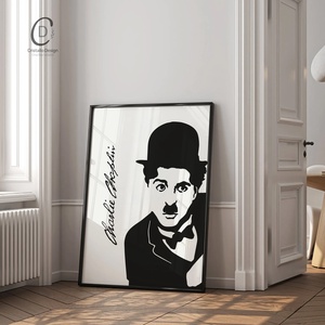 Charlie Chaplin poszter, kép, vászonkép, dekoráció - otthon & életmód - dekoráció - kép & falikép - poszter - Meska.hu