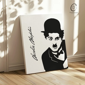 Charlie Chaplin poszter, kép, vászonkép, dekoráció - otthon & életmód - dekoráció - kép & falikép - poszter - Meska.hu