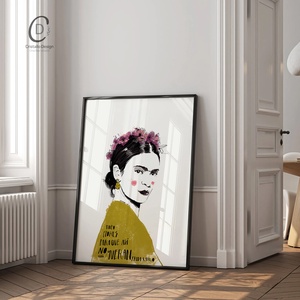 Frida Kahlo poszter, kép, vászonkép, dekoráció - otthon & életmód - dekoráció - kép & falikép - poszter - Meska.hu