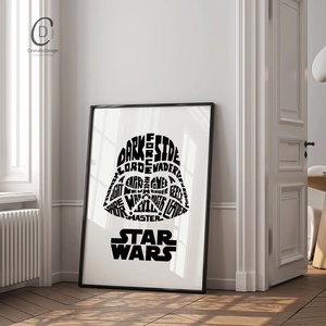 Darth Vader poszter, Star Wars kép, vászonkép, dekoráció - otthon & életmód - dekoráció - kép & falikép - poszter - Meska.hu