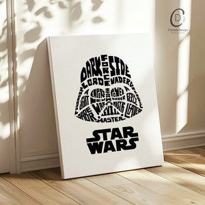 Darth Vader poszter, Star Wars kép, vászonkép, dekoráció - otthon & életmód - dekoráció - kép & falikép - poszter - Meska.hu